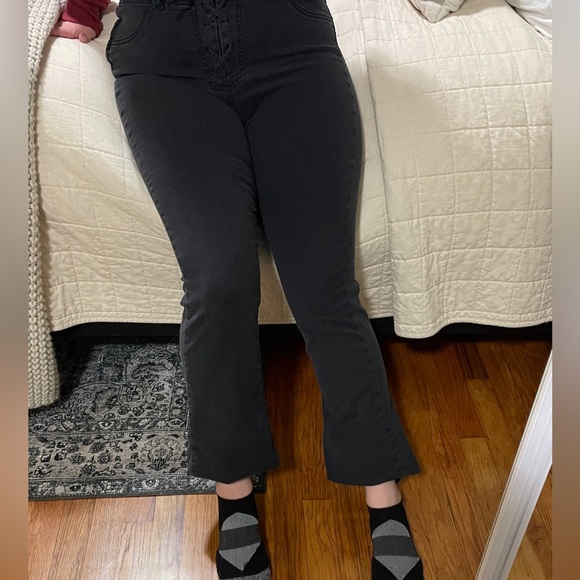 High Rise Lace Up Boot Jeans - Picture 12 of 16